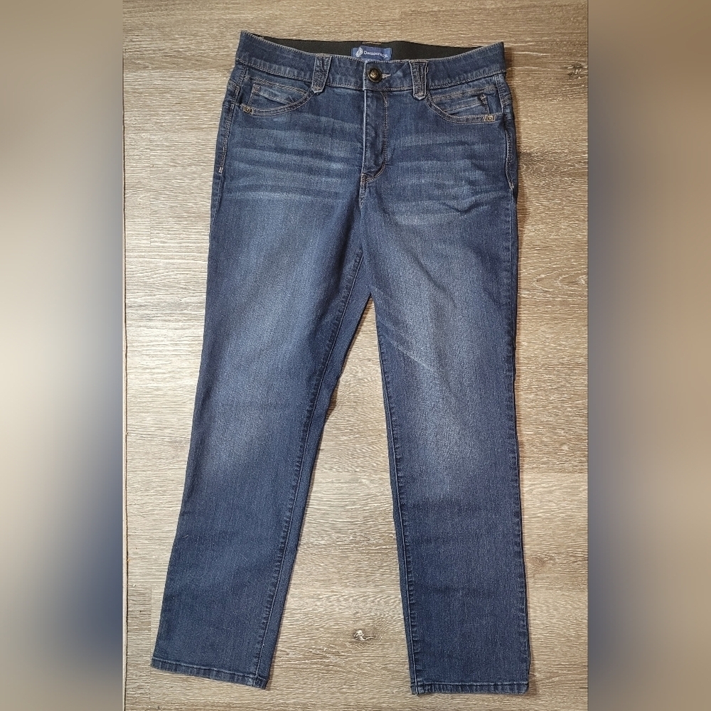 Democracy Ab Solution Straight Leg Denim Jeans Woman's Size 12